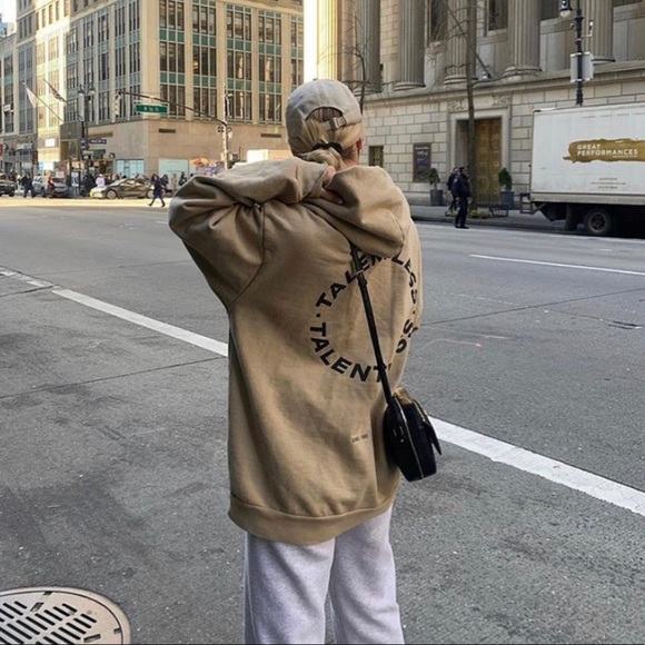 talentless marble hoodie